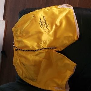 Yellow shorts